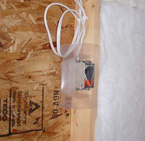 vapor box electrical|vapor barrier with electrical boxes.